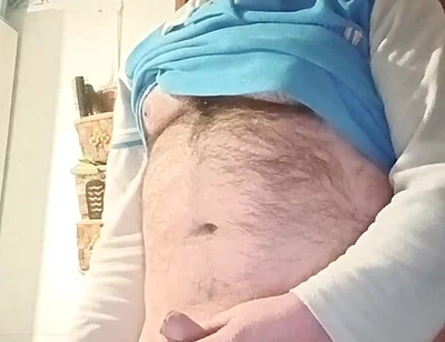 A Wank in My Bathroom Before Going to Sleep!