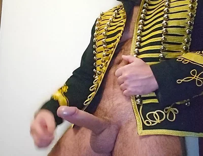 Daddy Huge Cock Masturbating