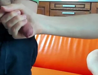 Playing with My Friend's Cock Close to the Camera
