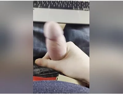 Secretly Masturbating During A Zoom Call / Lecture