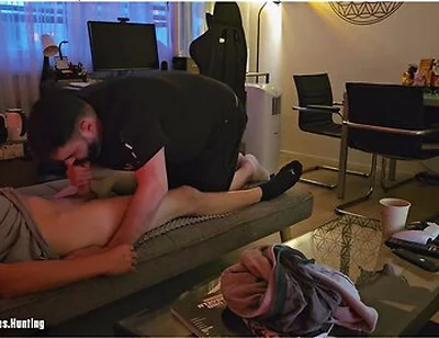 20 Year Old Stepbrother Of A Girlfriend Wants To Try It The First Time With A Guy