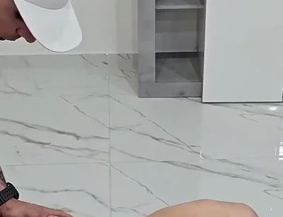 Horny Bareback Gay Sex in the Bnb and Cum on My Boy