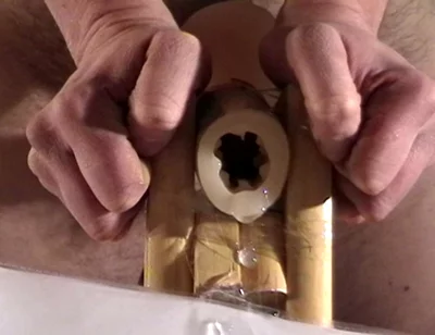 Long Fleshlight Pussy Stand Fuck Masturbation