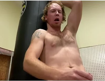 Gym Bro Jerk Off Breath Play
