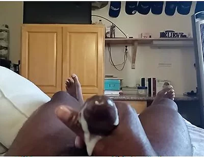 18yo Huge Cum Shot. Dorm Room Morning Jack Off With Virgin Boy