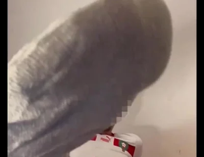 Arab Football Player Jerks off His Fat Cock and Asks for Feet and Socks Worship