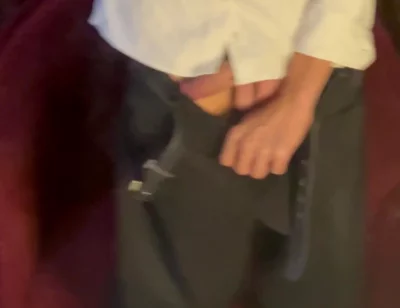 Pilot Showing off His Cock