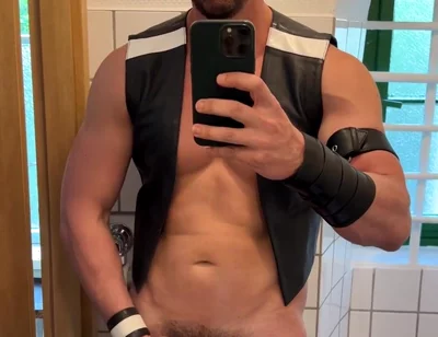 Getting ready for my next scene