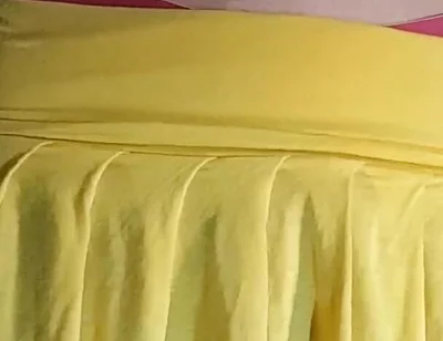 Yellow Miniskirt with Yellow Shorts