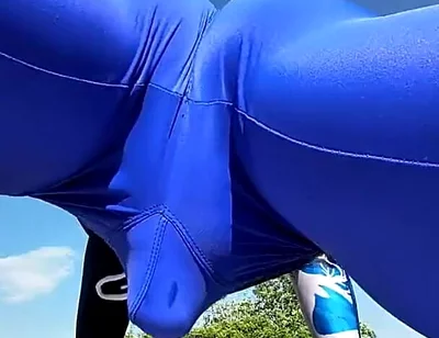 I Cum Without Taking off My Spandex After Getting Horny Working Out in Leggings