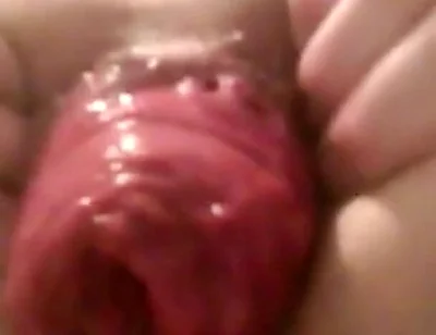 A Young Hot Guy Sitting on a Chair Shows His Anal Prolapse