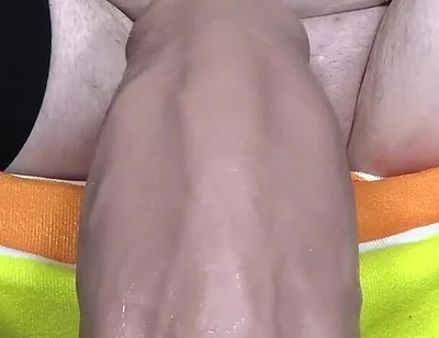 I Just Love Vibrating My Loose Cooch Stretched by a Huge Toy!