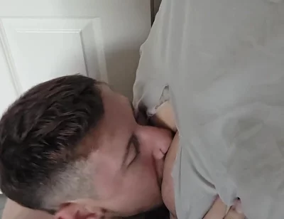 Sucking off and Rimming My Step Dad at Gloryhole Anonymous Cum on Facial Taboo