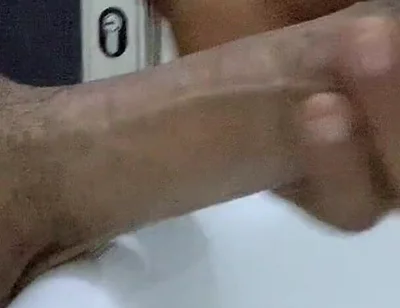 Jerking at Work in Toilet of My Boss