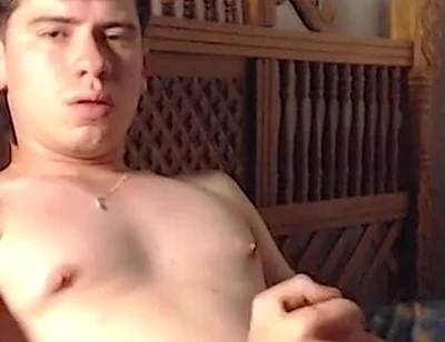 A Big Pink Cock Spilling Latin Milk