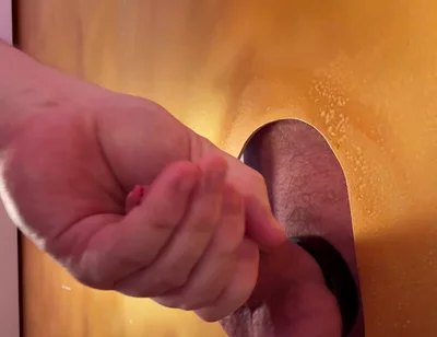 Gold Gloryhole - I Just Wanted to Suck Him Slow… Then the Real Shock Came