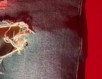 Amateur Boy Pissing in a Condom