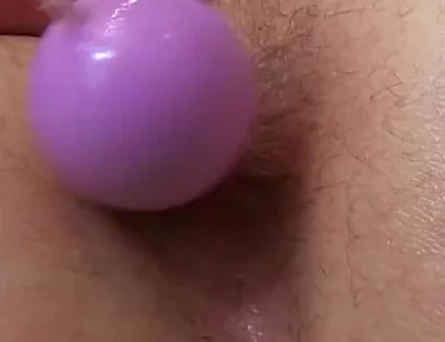 Smooth twink ass play and cum hard