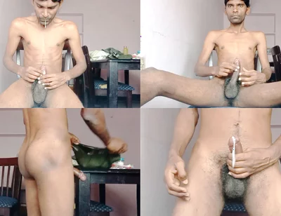 Rajesh Playboy 993 Naked Spitting on the Dick Fingering in the Asshole Masturbating Big Cock and Cumming