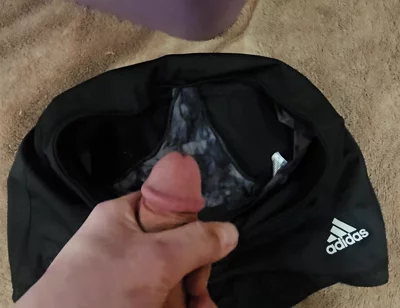 I cum inside my little stepsis tiny volleyball spandex and her dirty pantys that she left on the bathroom floor