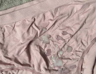 Cum on Wife’s Panties 8