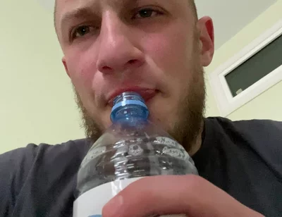 Alpha Fills a Bottle with His Saliva(snot)