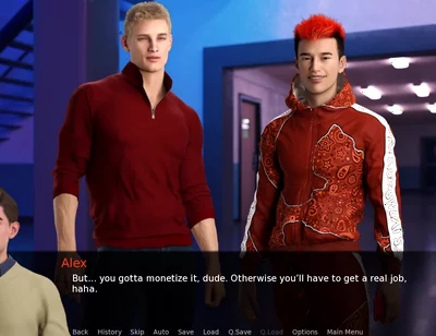 Alex: the Trending Twink - a Productive Convo with Orange Haired Gamer Guy
