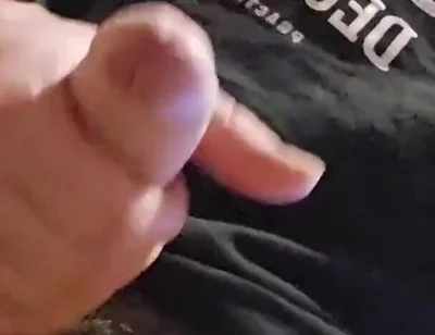 Waiting for My Morning Coffee Turned Into Horny Masturbation with a Cumshot on the Floor