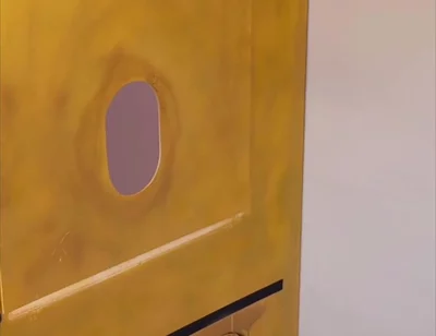 His First Gloryhole Visit Ends in a Geyser-like Cum Fountain