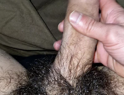 Hairy Penis Masturbation