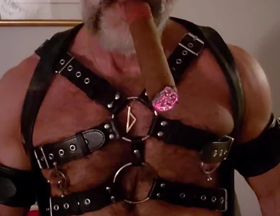 Skindad Lighting His Big Ring
