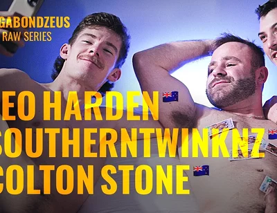 Kiwi Boys Amateur Threesome with Hot Hung Dick