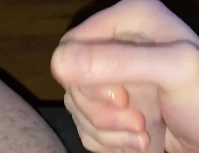 Hairy Big Dick Masturbation - Close-up POV Cumshot