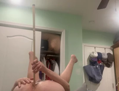 Sissy Fucks His Own Ass