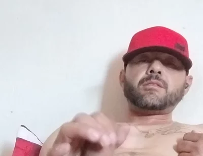 Masturbating