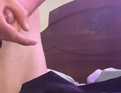 See Me Bust Twice While Jerking on My Knees