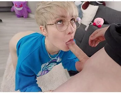 Femboy Stepbro Sucks And Deepthroats Twink Cock