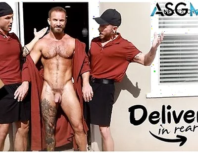 Inked Delivery Hunks Rail Sexy Stepdaddy Client - Blain Oconnor, Bruce Jones, Colt Spence