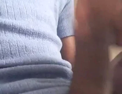 BBC Sneaky Wank in Bathroom