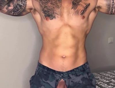 My Big Military Cock in Action