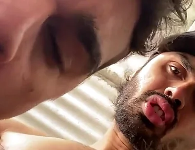Sucking the Thick and Big-headed Cock