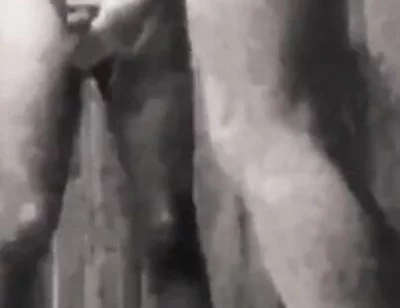 A Boy Is Discussing with His Horny Stepdad in the Pool's Public Showers When Stepdaddy Suddenly Pees on Him