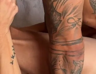 Tatted Muscle Papi Fucks Tiny Twink Bareback Hardcore Anal Foreskin Mafia Boomer Banks Gay
