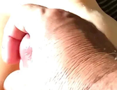Mega Thick Big Cock Fucks a Butt Masturbator and Shoots