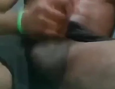 Stroking my hard cock in bathroom massive cumshot