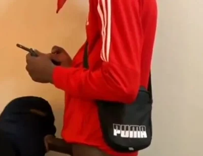 Huge Black Cock Deepthroat Swallowing His Load