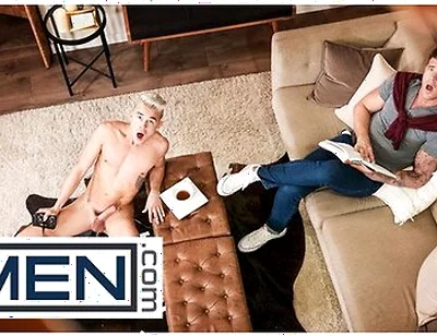 Andy Taylor Falls Through The Ceiling And Lands On Jj Knights Thick, Hard Cock