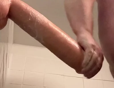 Anal Stretching Whit Massive Toy
