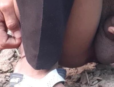 Outdoor Pissing Cock Black Handjob Fuck