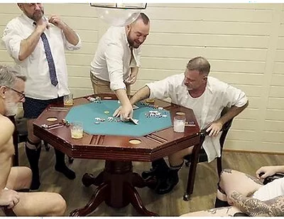 Strip Poker Party Gets Outta Hand - Orgy